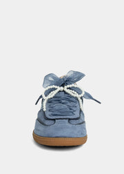 Sophie - Blue Suede - Casual Sneaker by Shu Shop