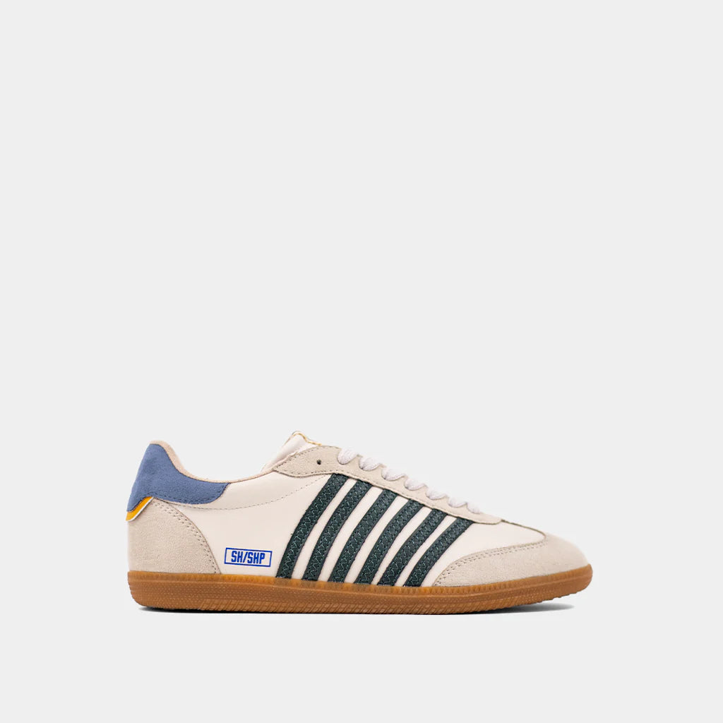 Stevie - Dark Green - Casual Sneaker by Shu Shop