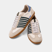Stevie - Dark Green - Casual Sneaker by Shu Shop