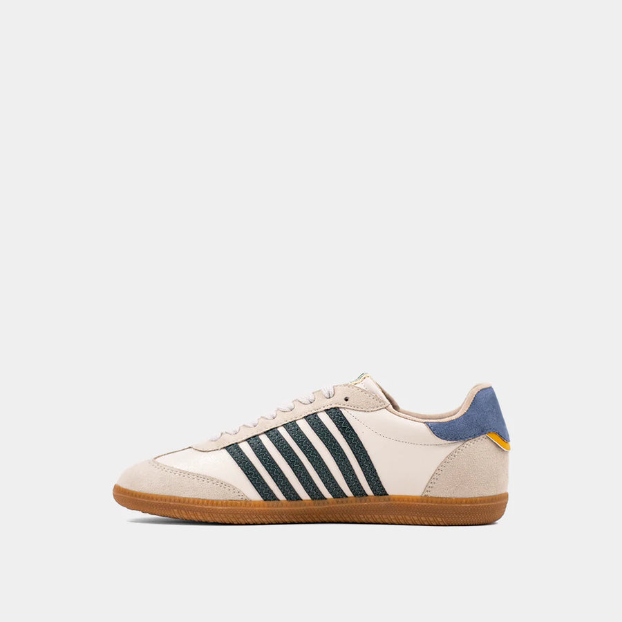 Stevie - Dark Green - Casual Sneaker by Shu Shop