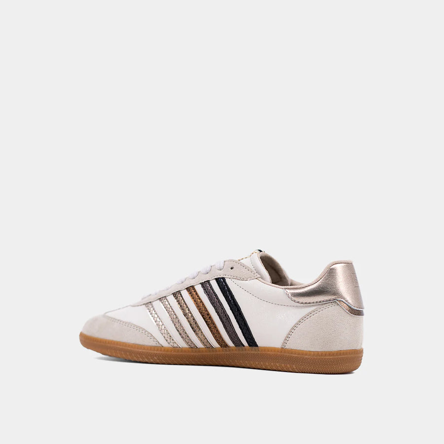 Stevie - Metallics - Casual Sneaker by Shu Shop