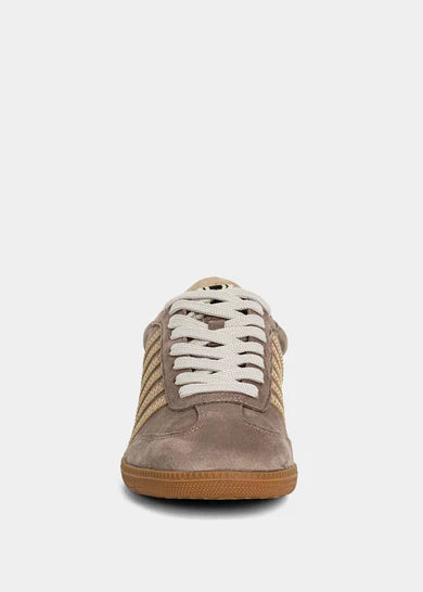 Stevie - Mink Suede - Casual Sneaker by Shu Shop