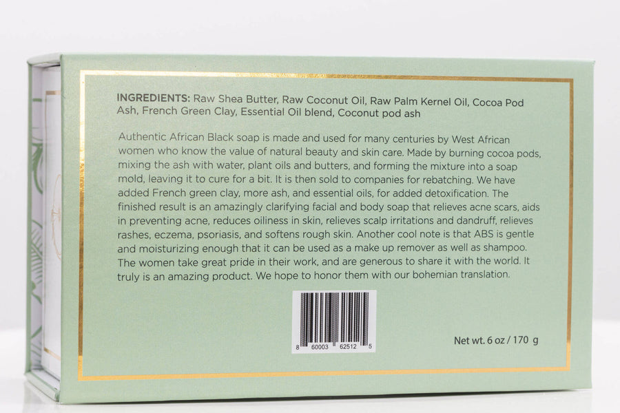 African Black Soap - Savvy Boheme