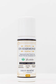 En Harmonie Magnesium and French Clay Natural Roll-on Deodorant - Savvy Boheme
