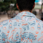 Southern BBQ Polo Shirt by Raised By Coyotes