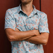 Southern BBQ Polo Shirt by Raised By Coyotes
