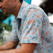 Southern BBQ Polo Shirt by Raised By Coyotes