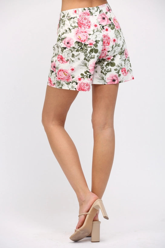 Betsy Floral Print Shorts