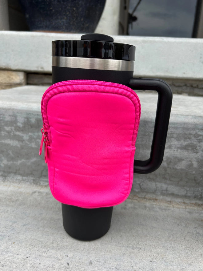 Tumber Pouch with Strap (Fits 40 oz Tumbler)