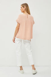 Sweet Peony Gauze Top