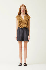 Sophie Cotton Gauze Pull On Shorts