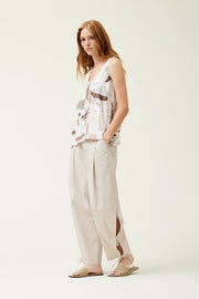 Danica Double Side Tie Ankle Pant