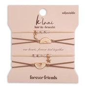 K'Lani Hair Tie Bracelets - Adjustable Sizing