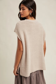 Renleigh Oversized Sleeveless Sweater