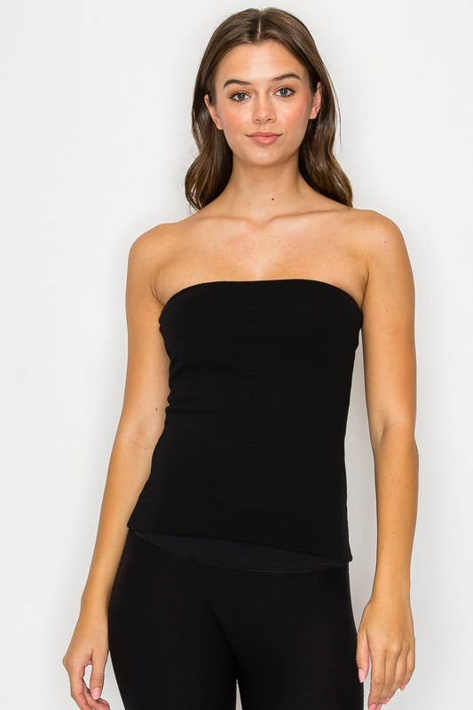 Keller Double Layered Long Tube Top