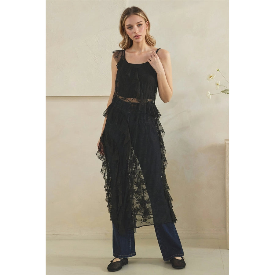 Jill Lace Maxi Slip Dress