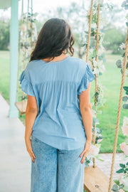 Addie Embroidered Tunic Top