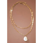 18K Gold Plated Waterproof Stainless Steel Necklace Collection