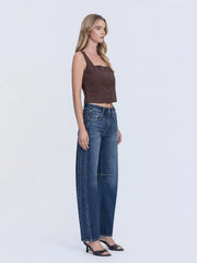 Go 'Round High Rise Barrel Leg Jeans