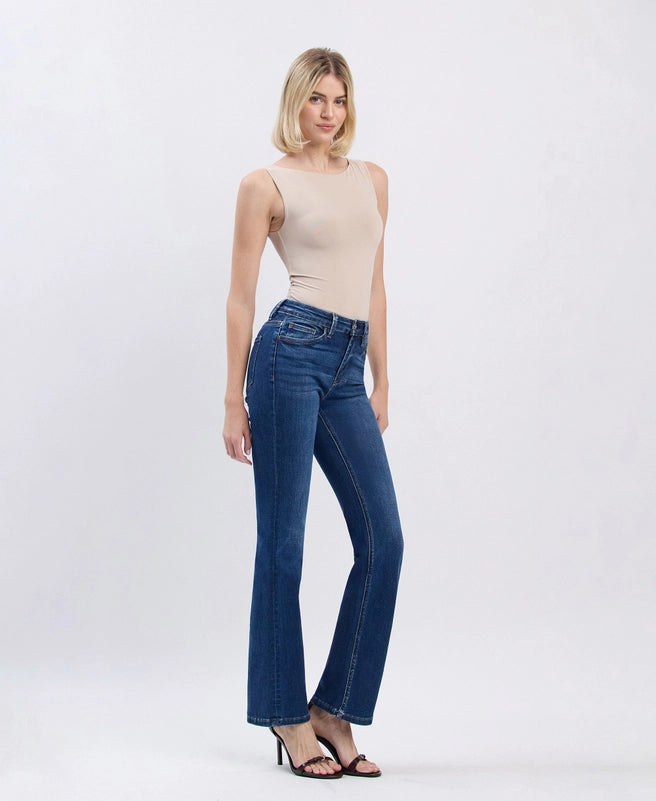 Honky Tonk High Rise Bootcut Dark Denim Jeans