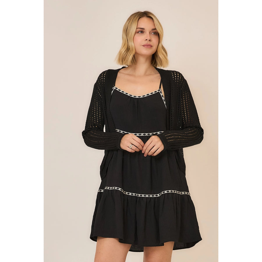 Connie Open Knit Cardigan