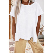 Phyllis Oversized Sleeveless Sweater Tee