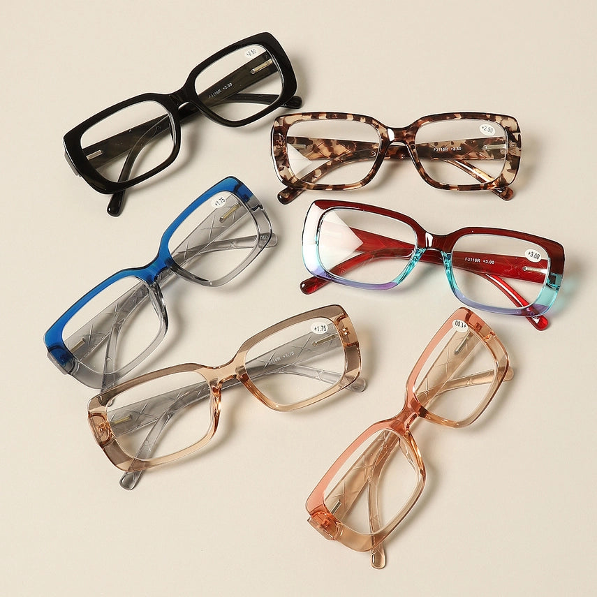 Women's Rectangle Frame Reading Glasses