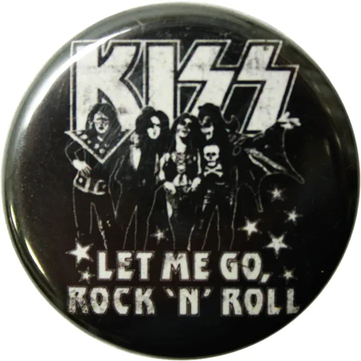 Classic Rock-N-Roll 1.25" Pin on Button