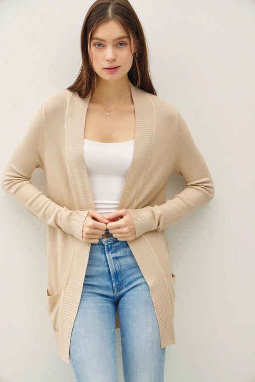 Joey Open Front Cardigan