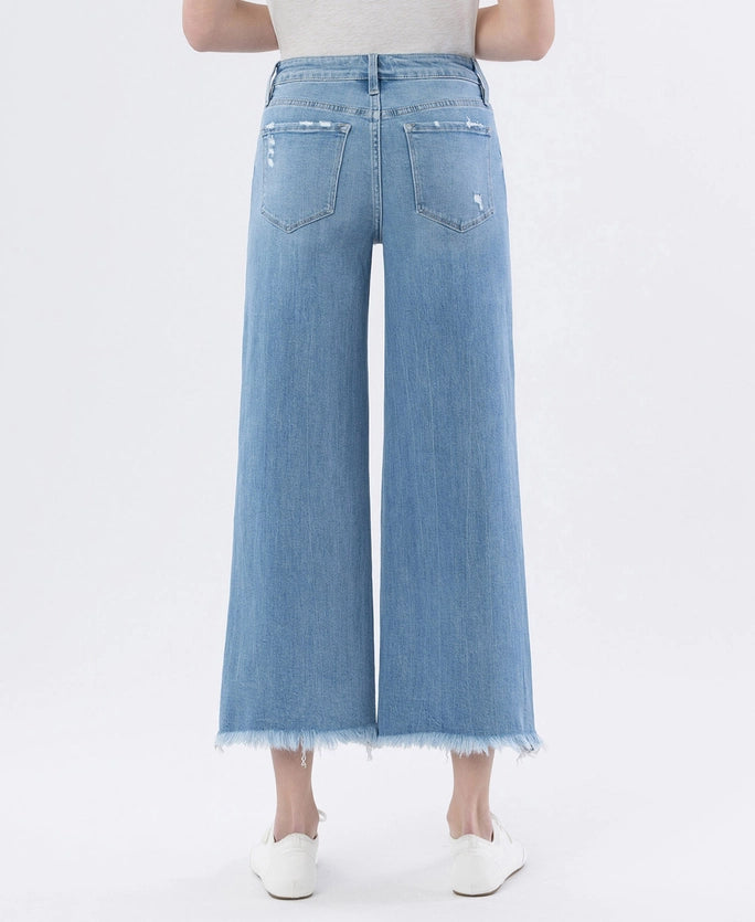 Spellbinding High Rise Crop Wide Leg