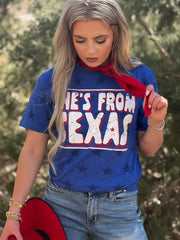 She's From Texas Graphic Tee