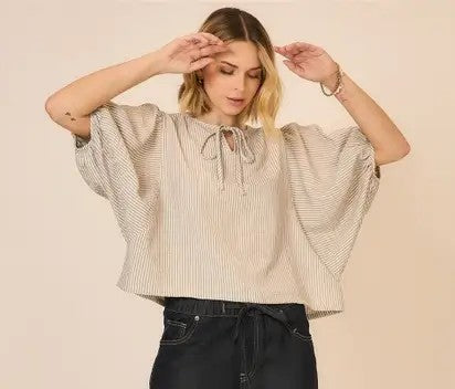 Seaside Escape Striped Top