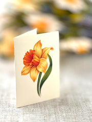 Daffodils Pop Up Bouquet Card