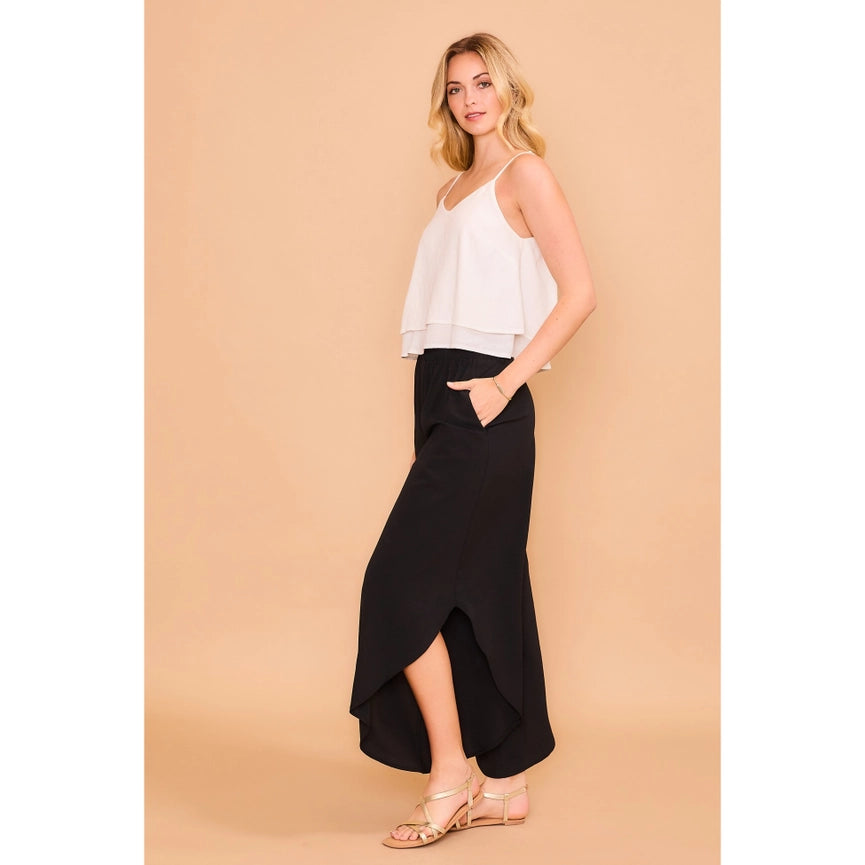 Tiffani High Waist Tulip Hem Pants