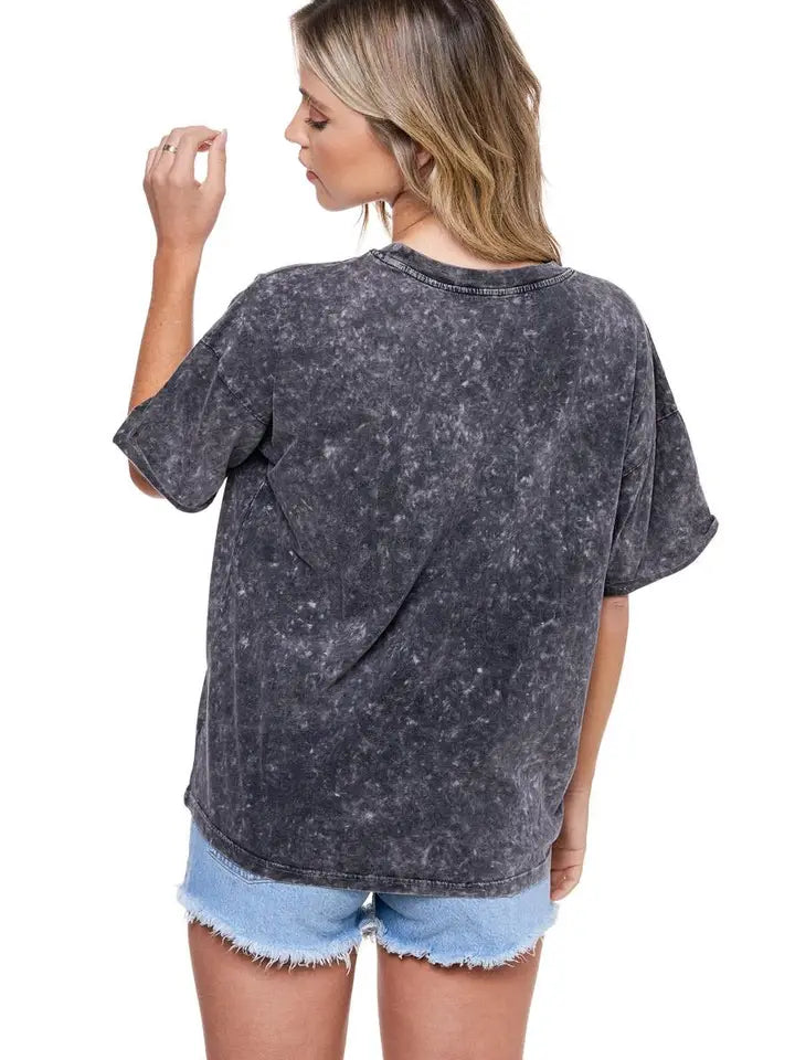 Western Cowboy Leopard Frame Vintage Western Graphic Tee