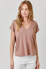 Dawn Modal V-Neck Top