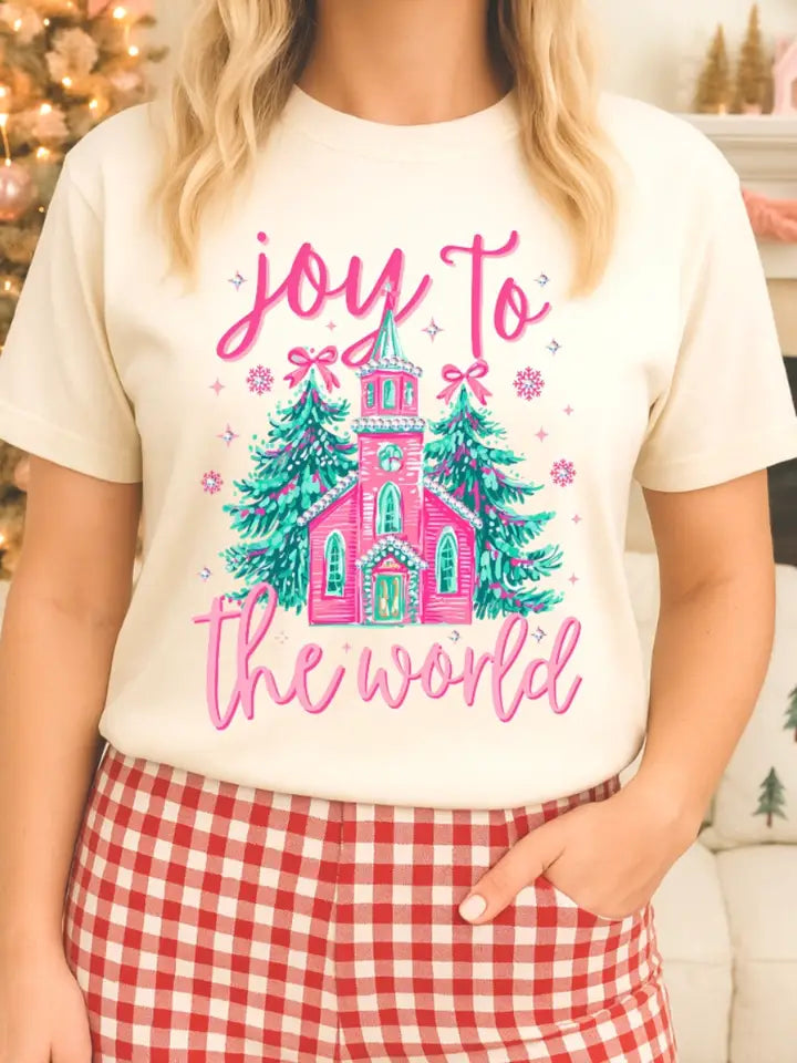 "Joy To The World" Church Graphic Tee