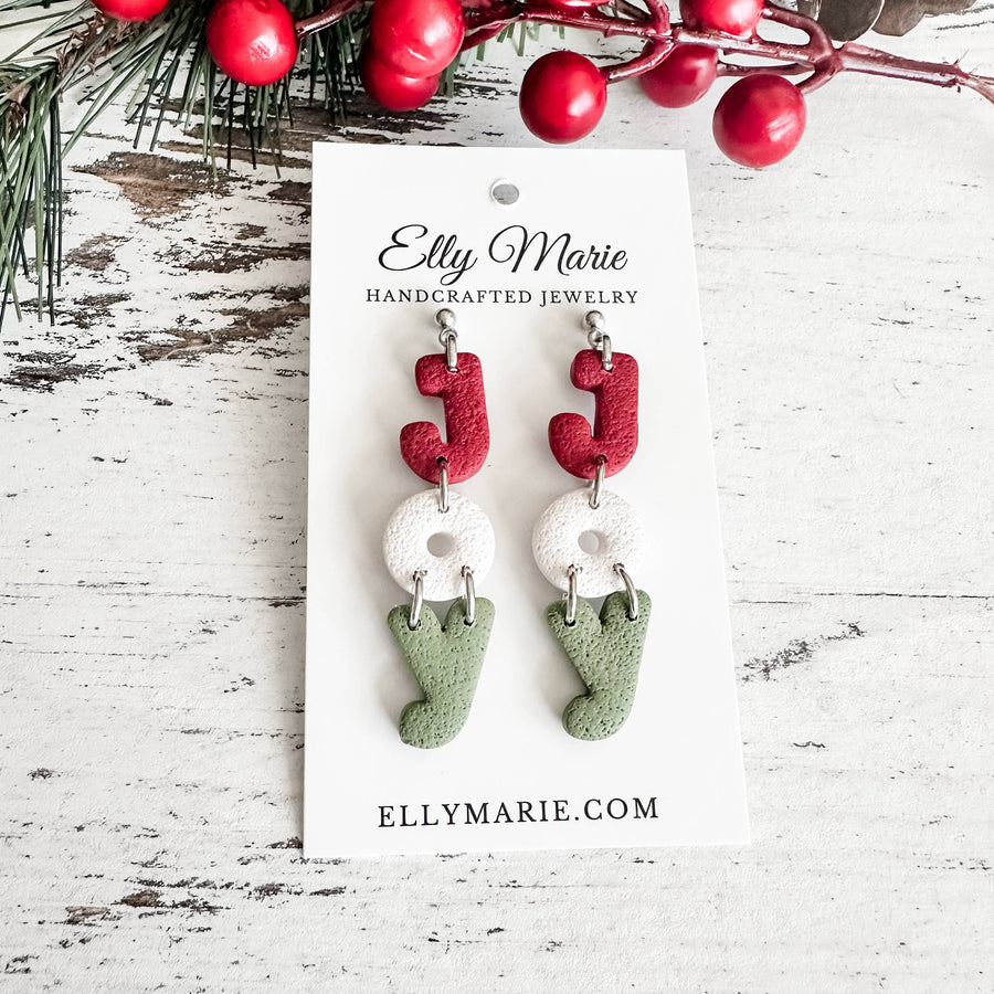 JOY Clay Dangles Earrings