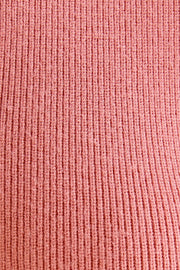 Aria V-Neck Button Front Peplum Sweater Knit Top