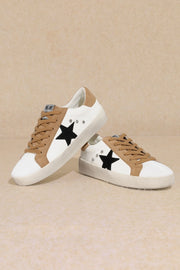 Brady Lace-Up Star Sneakers