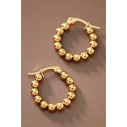 18K Gold Plated Waterproof Stainless Steel Earring Collection