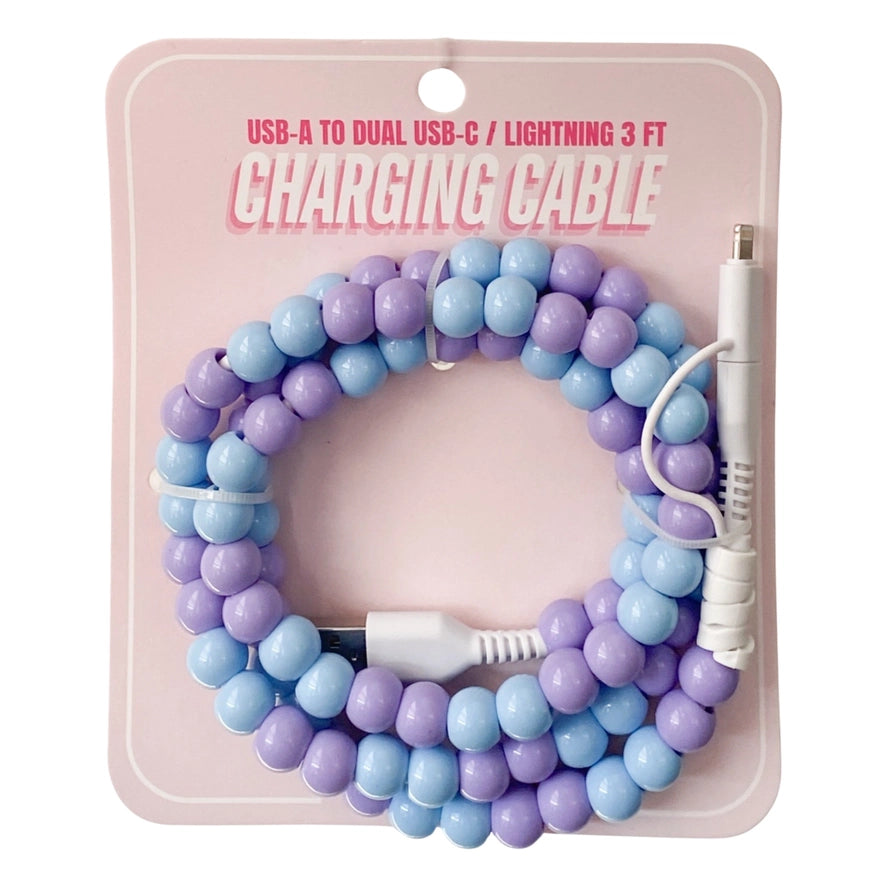 Hotline Beaded Phone Charging Cable