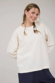 Chryslee Round Neck Knit Pullover Top