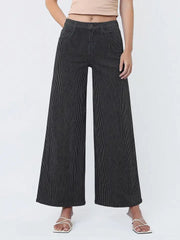 Mafia High Rise Extreme Pinstripe Wide Leg Pants