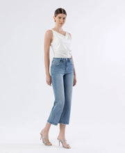 Loverboy Boyfriend Cut High Rise Slim Wide Crop Length Jean