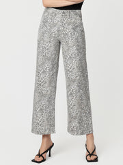 Cheater High Rise Patch Pocket Baggy Wide Jeans