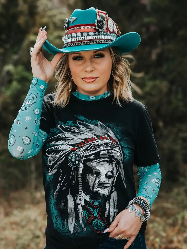 Paisley Chief Tee by One24 Rags