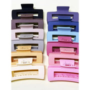 Seattle Matte Color Hair Claw Clip