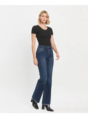 Scoundrel High Rise Relaxed Flare Jeans