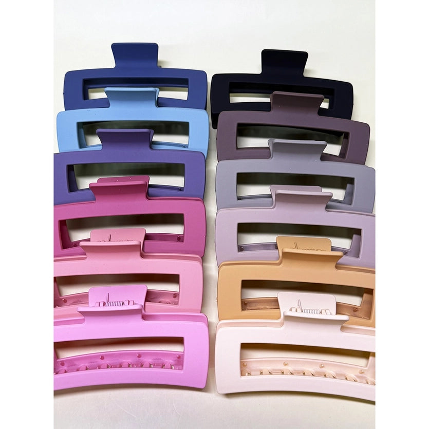 Madrid Matte Color Hair Claw Clip